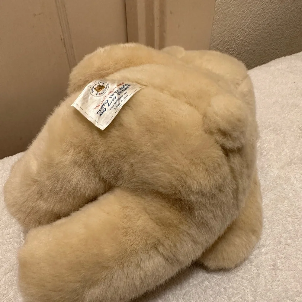 Build a Bear 14” Cream Teddy Bear Plush Toy